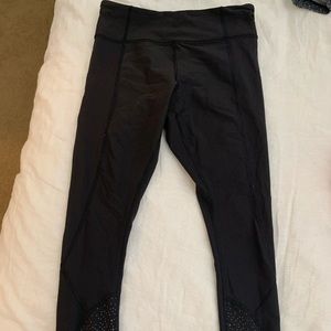Lululemon reflective leggings, size 6